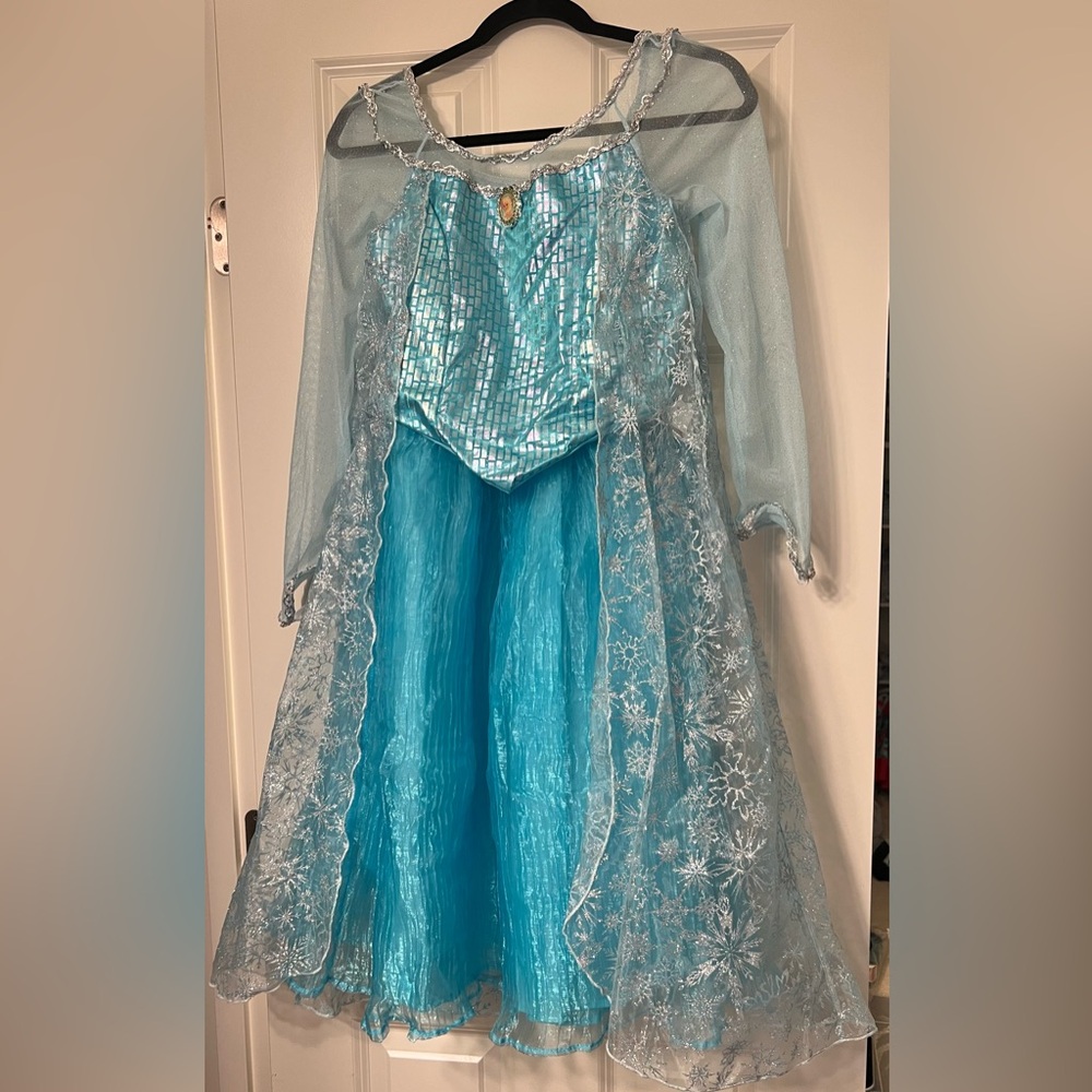 Disney Parks Frozen Queen Elsa Costume Dress New with tags size XL 14/16